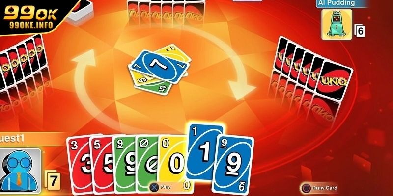 Cách chơi bài Uno giữ lại các lá chức năng
